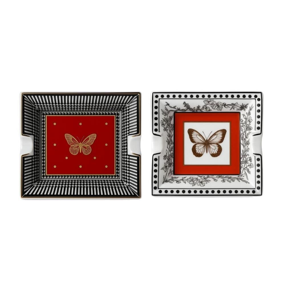 Lucky Art Maggey Bone 2Li Kül Tablası Küçük