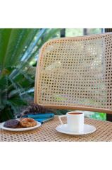 Koleksiyon Mislina Türk Kahve Fincanı 6 Lı Seti Sade