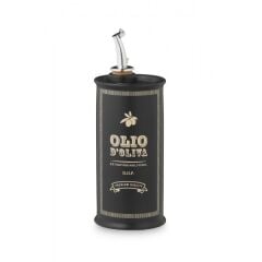 Nuovacer - Vintage Siyah Silindir Yağlık 250ml
