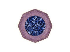 Tea Delight Blooming Baroque Pembe Tekli Ekmek Tabağı 17cm