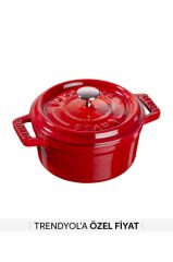 Staub Mini Döküm Tencere 10 Cm Kiraz 0.25 Litre