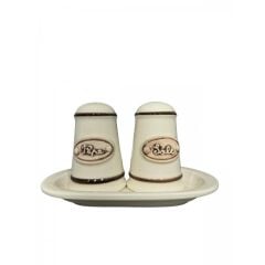 Nuovacer - Vintage Krem Tuzluk-Biberlik