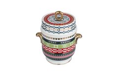 Lucky Art Lancelot Bone Kulplu Kavanoz 16Cm