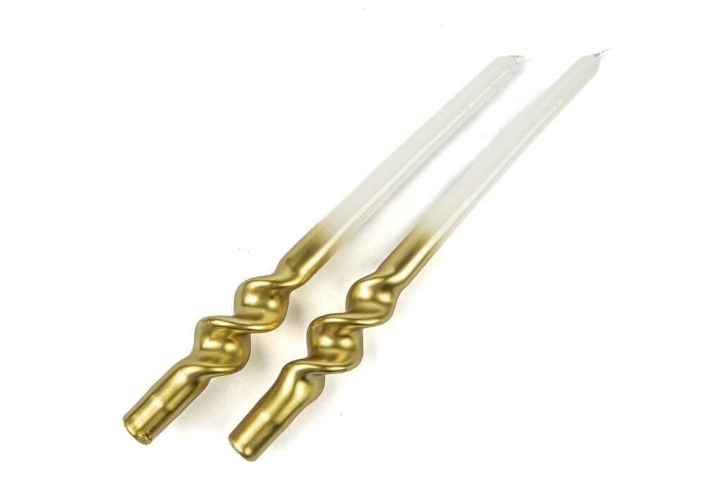 Mikasa Moor Gold Beyaz 2li Mum 30cm