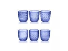Ivv Sıxtıes 6Lı Indıgo Mavi Bardak Seti 31 Cl