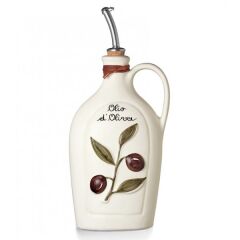 Nuovacer - Vintage Zeytin Kabartmalı Yağlık v2 750ml