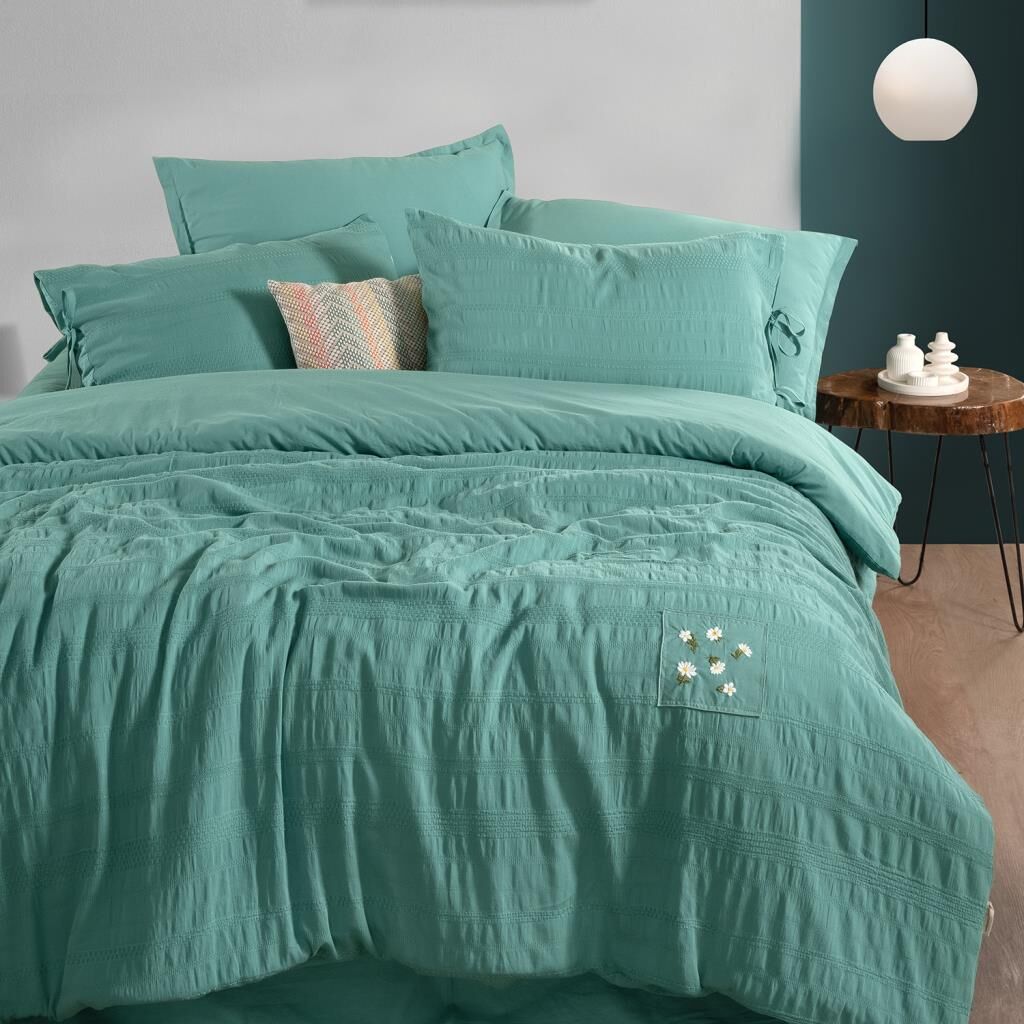 Sarev Mood Comfort Candy Çift Kişilik Nevresim Takımı Yeşil