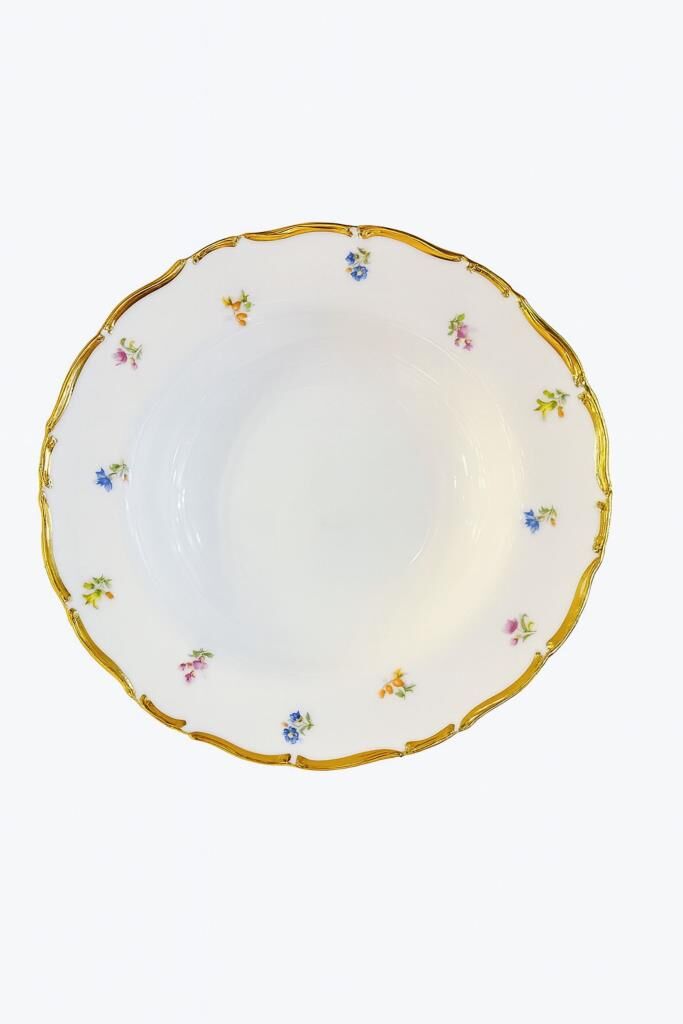 Jeremy Verona Porselen 6'lı Çukur Yemek Tabağı 23cm