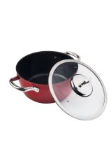 Leggno Mdy2828Dt24Rd Master Daily 24 Cm Metalik Kırmızı Tencere