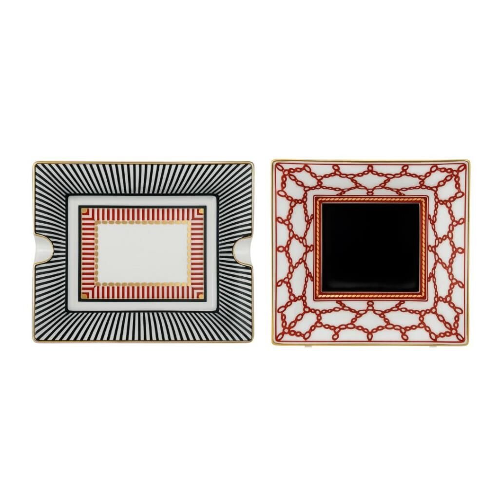 Lucky Art Lancelot Bone 2Li Kül Tablası Küçük