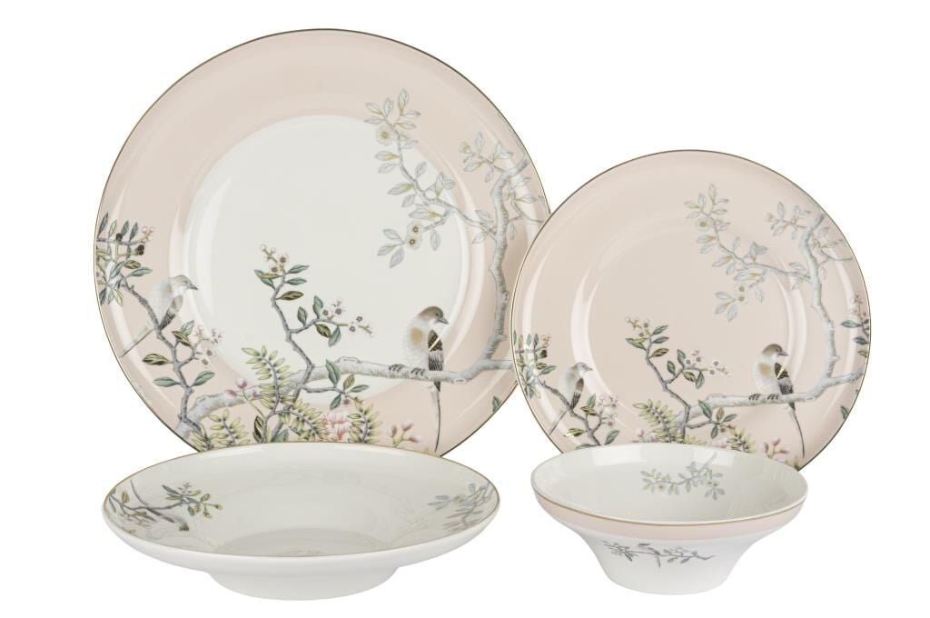 Mikasa Moor Bird Garden Yavru Ağzı 24 Parça Yemek Takımı