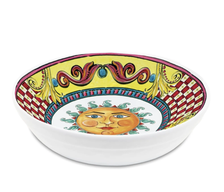 Baci Milano Sicily Çorba Kasesi Turuncu 20cm