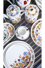 Lucky Art Olivia Bone 2'Li Oval Servis Tabağı 21 Cm