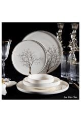 Massimo Pera Life Gold 6 Kişilik 24 Parça Yemek Takımı