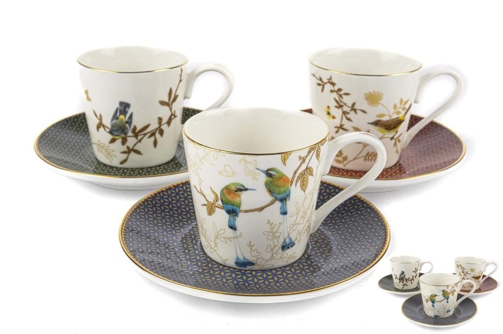 Mikasa Moor Parrot 6lı Kahve Fincanı Seti