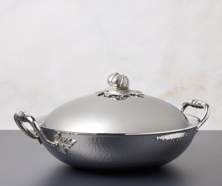 Ruffoni Italy Opus Prima Sebze Serisi 30cm Wok Tencere