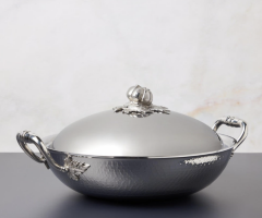 Ruffoni Italy Opus Prima Sebze Serisi 30cm Wok Tencere