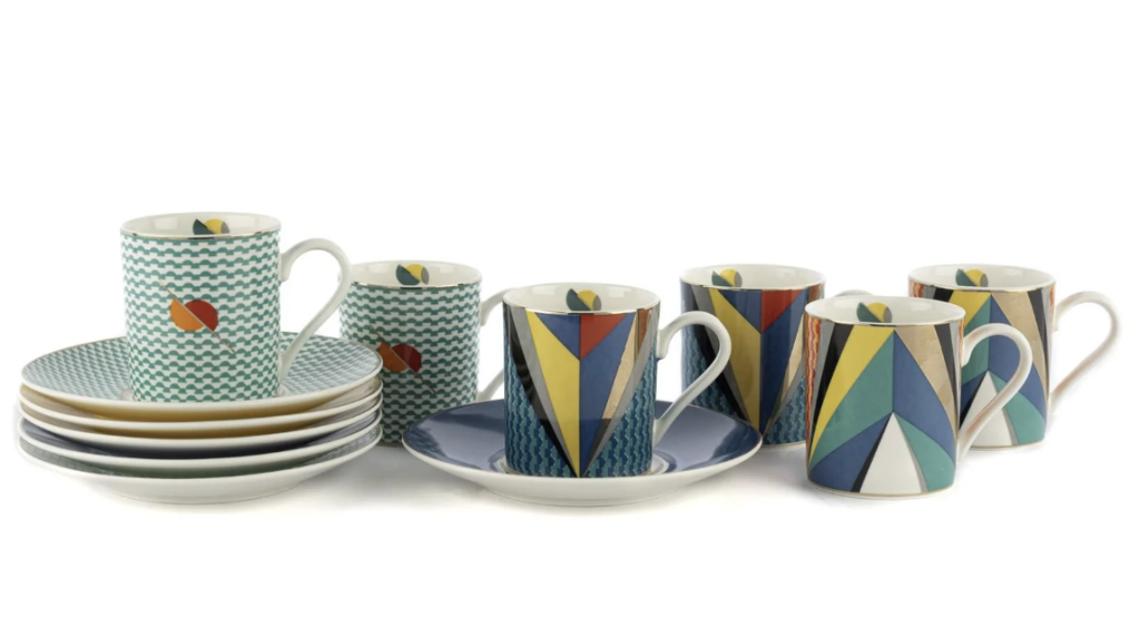 Mikasa Moor Billow 6lı Kahve Fincanı Seti 90cc