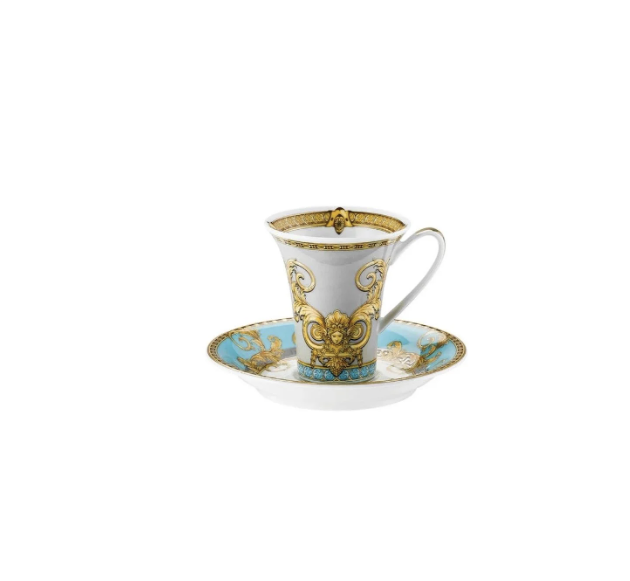 Versace Espresso Fincan-Tabak Prestige Gala Blue