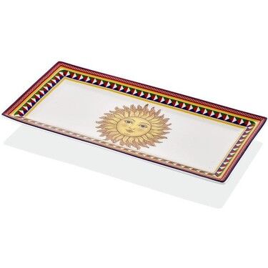 Joy Carmen Sunshıne 2Lı Buyuk Dıkdortgen Tabak 30X15 Cm