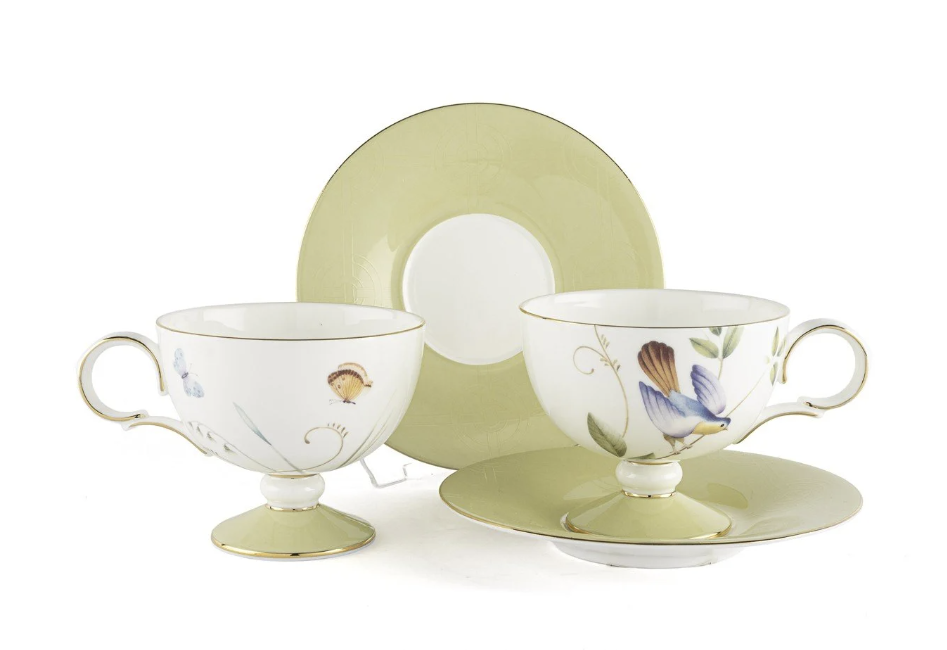 Mikasa Moor Green Garden 2li Çay Fincan Seti 220cc