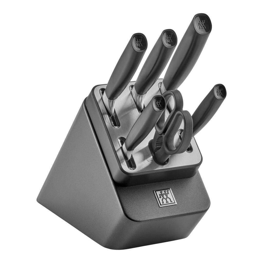 Zwilling All Star Blok Bıçak Seti 7 Parça Antrasit
