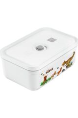 Zwilling Fresh & Save Vakumlu Yemek Taşıma Kabı, L, Plastik, Beyaz-Gri Dino