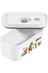 Zwilling Fresh & Save Vakumlu Yemek Taşıma Kabı, S, Plastik, Beyaz-Gri Dino