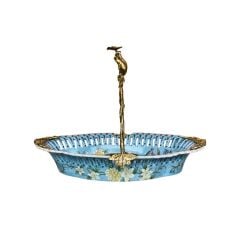 Lucky Art Renkli Kuşlu Porselen Şekerlik 29cm