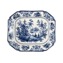 Lucky Art Florantine Sunum Tabaği 31Cm Mavi