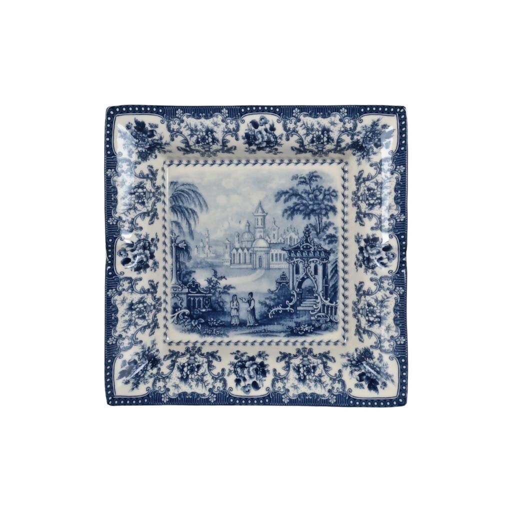 Lucky Art Florantine Kül Tablasi 18cm Mavi