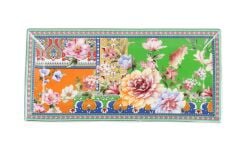 Lucky Art Camellia New Bone China Porselen Servis Tabağı 30 cm