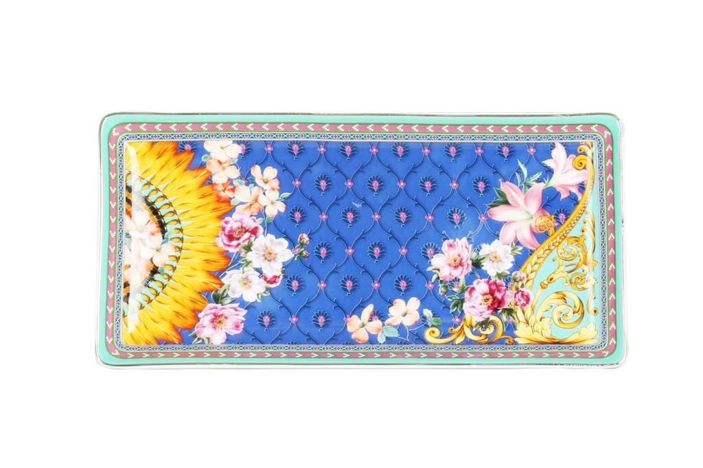 Lucky Art Camellia New Bone China Porselen Servis Tabağı 27 cm