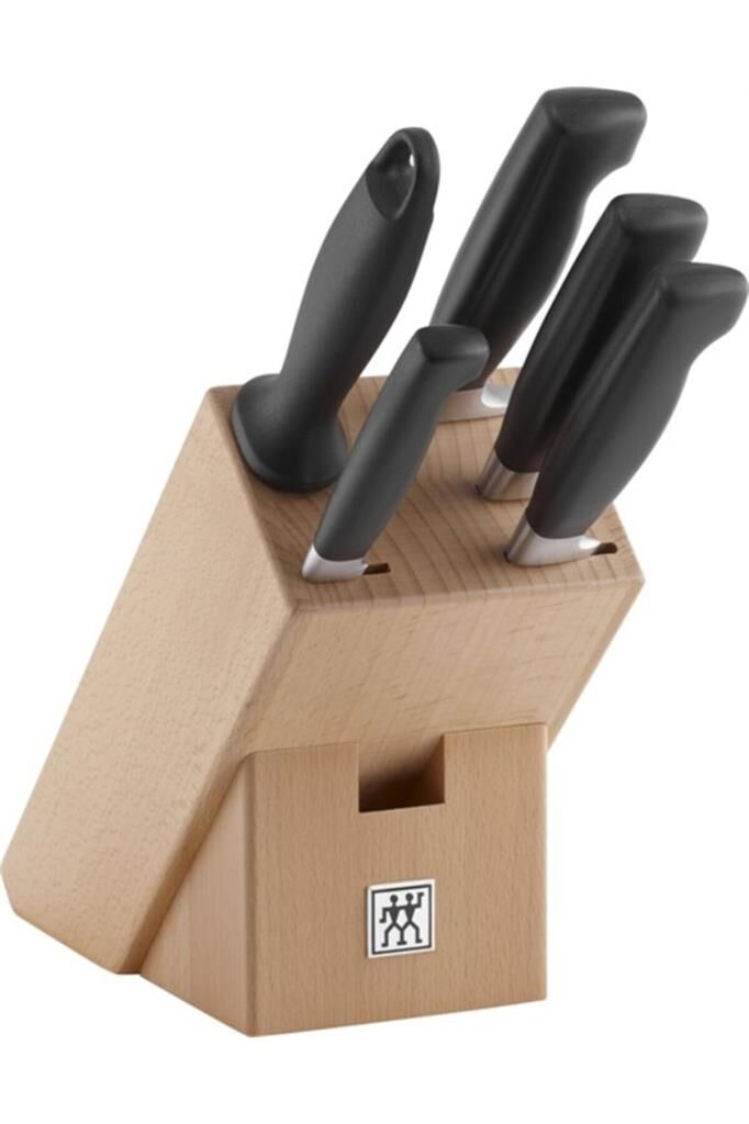 Zwilling **** Four Star Blok Bıçak Seti | Özel Formül Çelik | 6 Parça