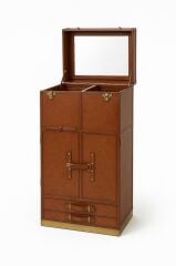 Lamedore Taba Rengı Derı Bar Dolabı 61X51X118