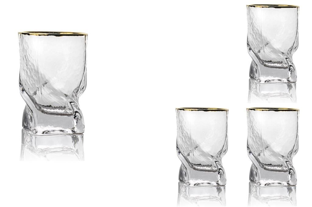 Mikasa Moor Twist Gold 4lü Meşrubat Bardağı 280ml