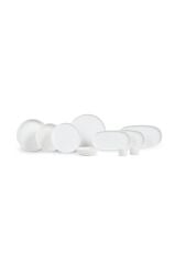 Leggno Botanıcal Whıte 55 Parça Yemek Takımı-Bot1101set55w