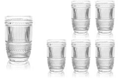 Mikasa Moor Retro Dalga 6lı Meşrubat Bardağı 370ml