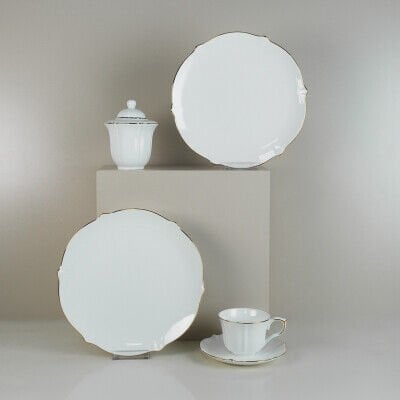 Evaliza Magnolia Gold 36 Parça Kahvaltı Takımı