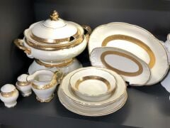 Jeremy Gold 72 Parça Yemek Takımı