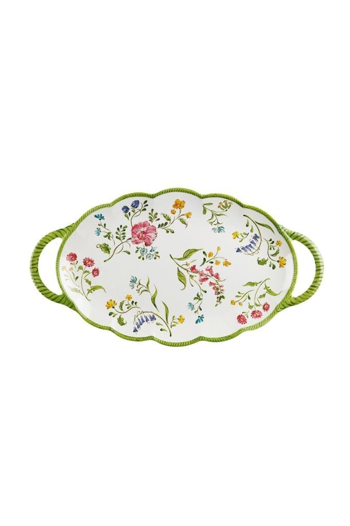 Lucky Art Laurus Melamın 58Cm Tepsi