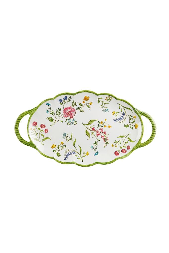 Lucky Art Laurus Melamın 58Cm Tepsi