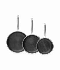 Maxx Doria Steel Fusion 3 Parça Tava Takımı
