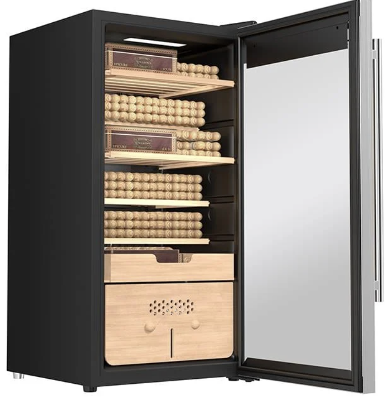 Berfmann Elektronik Humidor Puro Dolabı (574 Puro Kapasiteli)