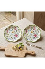 Lucky Art Laurus Melamın 23Cm 2Lı Tabak Seti