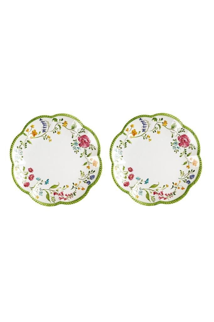 Lucky Art Laurus Melamın 28Cm 2Lı Tabak Seti