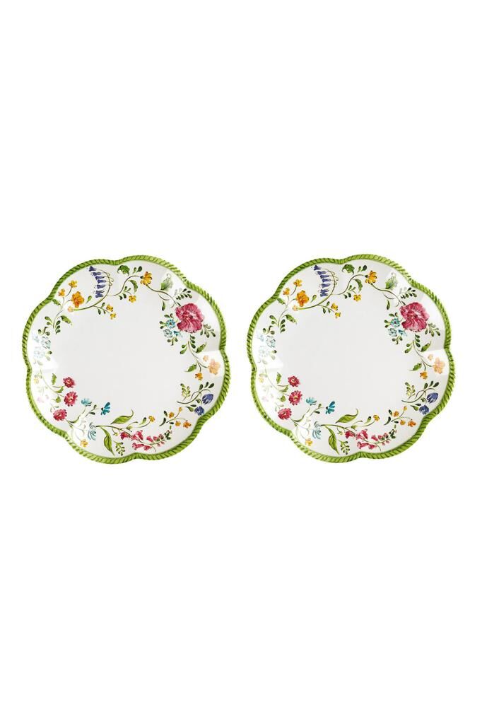 Lucky Art Laurus Melamın 28Cm 2Lı Tabak Seti