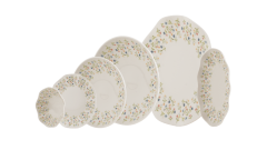 Leggno Harmony Flora 26 Parça Yemek Takımı-HRMFL1171SET26