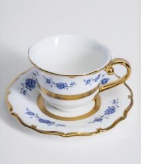 Maxx Doria Royal Azure 6 Kişilik 12 Parça Kahve Fincan Takımı