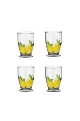 Lucky Art Lımora Akrilik 475Ml 4Lü Su Bardağı Seti